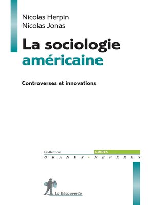 cover image of La sociologie américaine